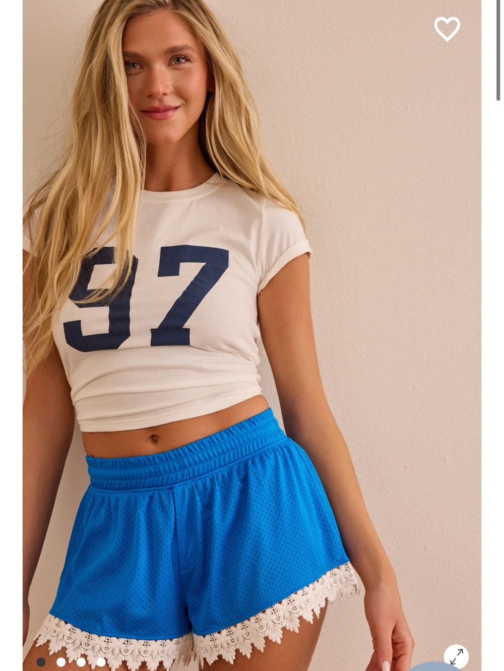 Sporty Stitch Shorts new with tags Altar’d state - Picture 2 of 4